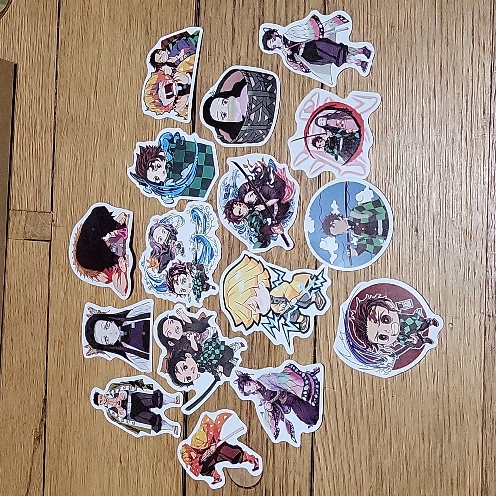 COPY - NWOT Demon Slayer Matte and Glossy Stickers